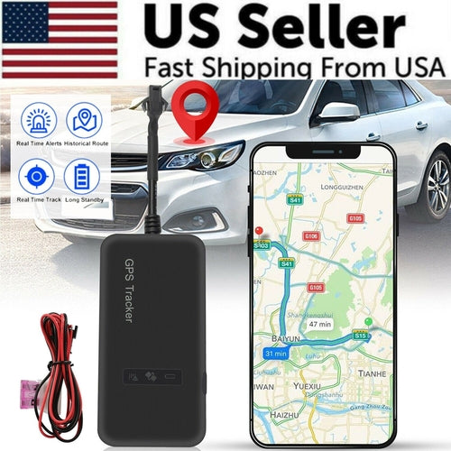 Real Time GPS Tracker Tracking Locator Device GPRS GSM Car/Motorcycle